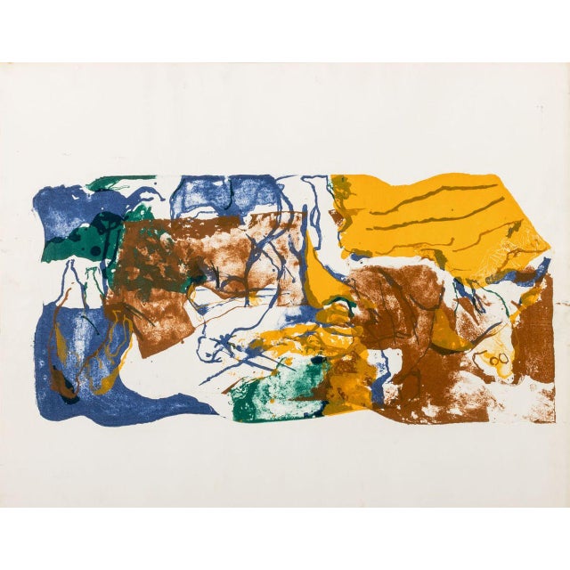 Elfi Schuselka Abstract Composition Screenprint, 3 For Sale - Image 12 of 15