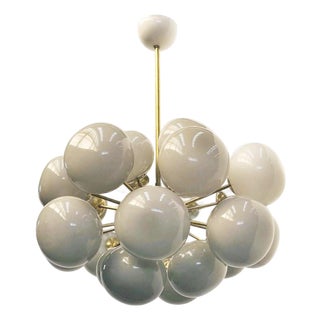 21st Century Ovale Pebble Murano Sputnik Chandelier by Fabio LTD For Sale