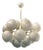 21st Century Ovale Pebble Murano Sputnik Chandelier by Fabio LTD For Sale