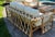 Bring timeless craftsmanship and relaxed luxury into your home with this handcrafted three-seat sofa. Constructed from...