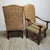 Pair of English Jacobean Revival High-Back Throne Chairs For Sale In Raleigh - Image 6 of 11