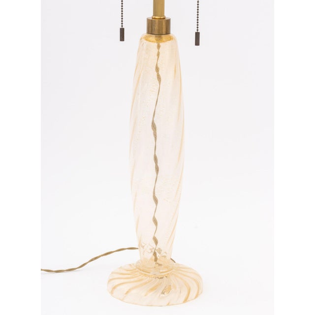 Postmodern John Hutton X Donghia Ondoso Murano Glass Lamp For Sale - Image 3 of 8