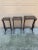 Victorian Regency Chinoiserie Nesting Tables With Gilt Scenes and Carved Feet For Sale - Image 3 of 12