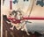 Japanese Antique Utagawa Kuniyoshi Triptych Tameshi Strong Bow Rare Warrior Print Japanese Woodblock For Sale - Image 3 of 10