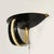 1950s Mid-Century Rare Hand-Blown Murano Black & Gold Acanthus Glass Sconces by Seguso - a Pair For Sale - Image 10 of 17