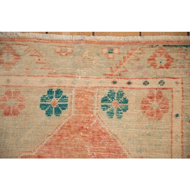 1960s Vintage Distressed Oushak Rug Runner - 2'9" x 5'9" For Sale - Image 5 of 9