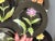 Black Fitz and Floyd Black Floral Dessert or Salad Plate Dish Set of 6 For Sale - Image 8 of 12