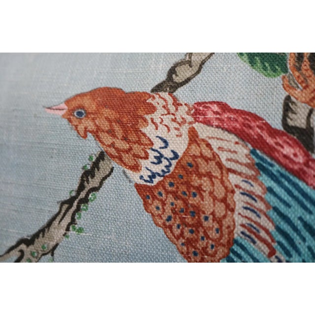 Sanderson Sanderson Fabrics Linen "Andhara" in Blue Colorway 4.75 Yards For Sale - Image 4 of 4