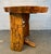 Goldenrod Vintage Hand Carved Wooden Aztec Accent Table For Sale - Image 8 of 12