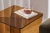 Amber Acrylic Square Side Table For Sale - Image 6 of 7