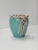 Vintage Turquoise Ceramic Vase by Alexandre De Wemmel, Belgium, 1950s For Sale - Image 6 of 11