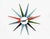George Nelson Authentic George Nelson for Vitra Design Museum, Germany, Sunburst Wall Clock MCM For Sale - Image 4 of 11