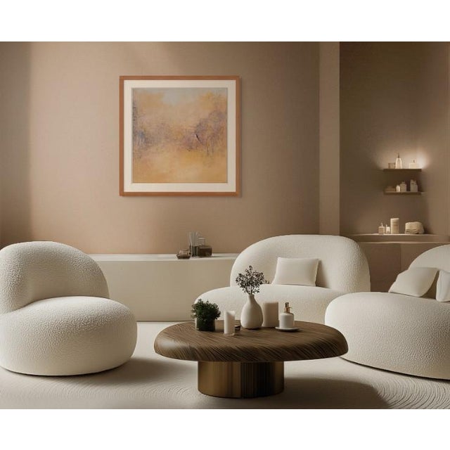 Original Abstract Textured Canvas Art Painting For Sale - Image 9 of 10