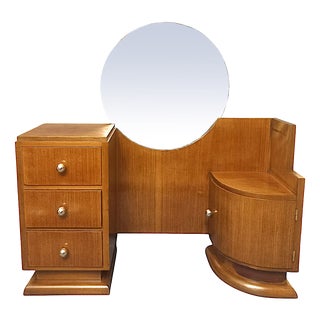 Vintage Art Deco Dressing Table, 1930 For Sale