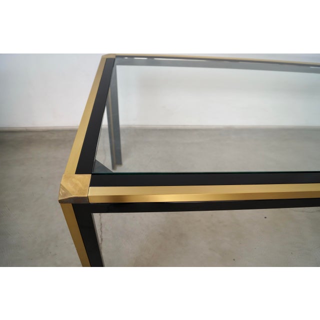 1970’s Mid-Century Modern Hollywood Regency Mastercraft Style Dining Table For Sale - Image 9 of 12