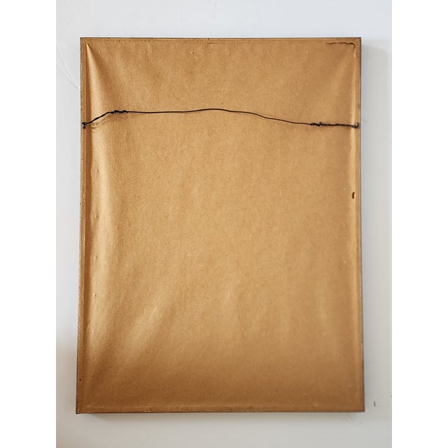 Mid Century Ruth Schloss "A Young Girl" Framed Original Drawing For Sale - Image 10 of 10