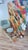 Textile Handmade Moroccan Boujaad Rug, Rainbow Diagonal Chevron, 9' X 6'4" For Sale - Image 7 of 16