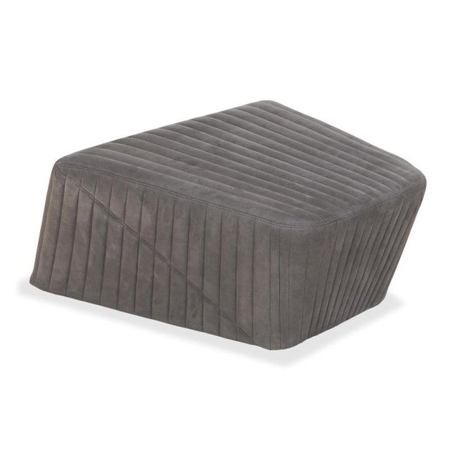 Facet Ottoman in Gray Fabric from Ligne Roset For Sale - Image 9 of 9