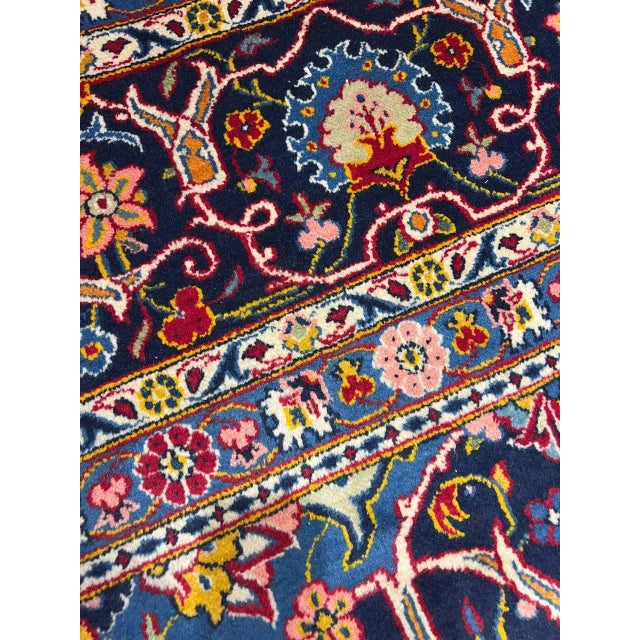 1970s Red Persian Kashan For Sale - Image 9 of 12