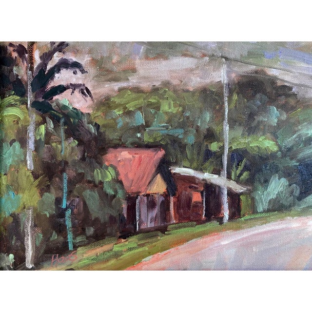 Sunset, Contemporary Landscape Original Oil Painting For Sale - Image 4 of 6