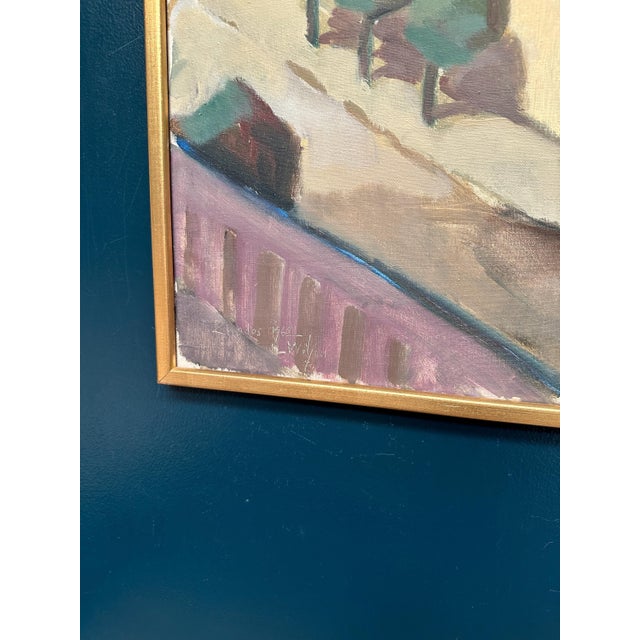 L. Wilton, Rhodes, 1962, Oil Painting on Canvas, Framed For Sale - Image 13 of 18