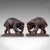 Late 19th Century 1900's Pair of Antique Elephant Bookends For Sale - Image 5 of 12