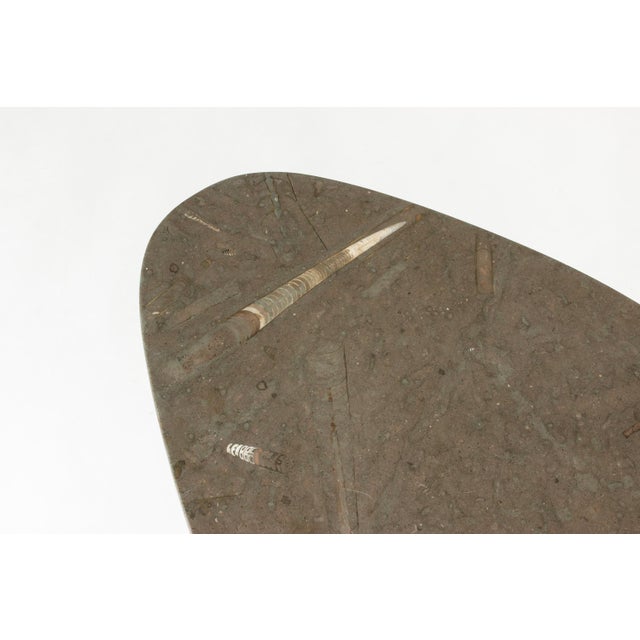 Modern Swedish Modernist Limestone Side Table, 1950s For Sale - Image 3 of 10