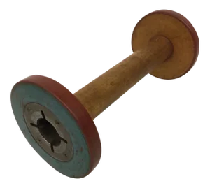 Antique Wooden Spool Artifact