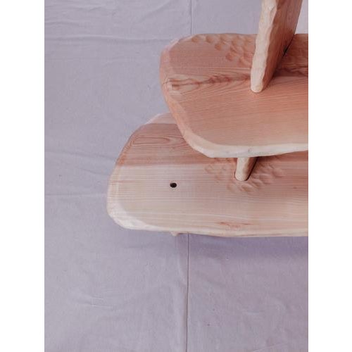 Benchary European Ash Mid-Height Bookcase by Marco Calhau For Sale - Image 11 of 14