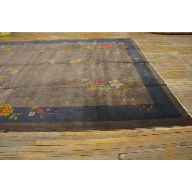 1920s Chinese Art Deco carpet ( 9'10" x 13'6" - 300 x 411 ) For Sale In New York - Image 6 of 9