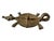 Gan Bronze Gold Weight/Amulet Pendant of a Turtle Burkina Faso 3.75" H For Sale In New York - Image 6 of 6