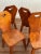 Mid 20th Century Mid 20th Century Brutalist Swiss Mountain Chairs, Set of 4 For Sale - Image 5 of 16