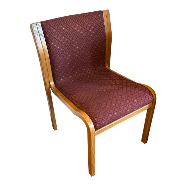 Vintage Bentwood Dining Chair Attributed to Lindau and Lindekrantz for Stendig For Sale