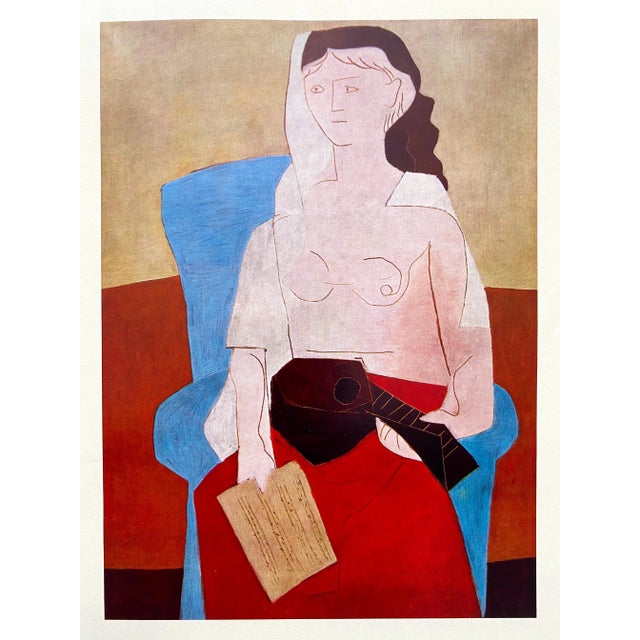 Pablo Picasso Vintage 1964 Mid Century Modern Lithograph