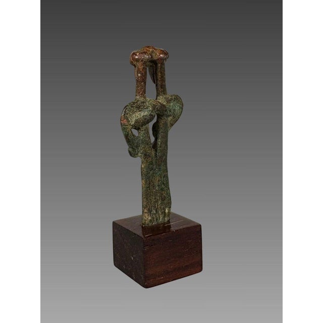 15th Century & Earlier Idol, AMLASH, EARLY 1ST MILLENNIUM BC bronze archaeology 15th Century & Earlier For Sale - Image 5 of 6