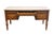 High End Contemporary Traditional 60" Computer Desk W. Sunburst Marquetry Top For Sale - Image 10 of 17