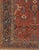 Textile Vintage Shabby Chic Red Heriz Area Rug 7'4 X 10'8 For Sale - Image 7 of 8