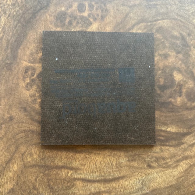 Contemporary “Color Rhythm” Signed Watercolor Miniature Abstract Painting on Aquabord by Chani MacKay For Sale - Image 3 of 3