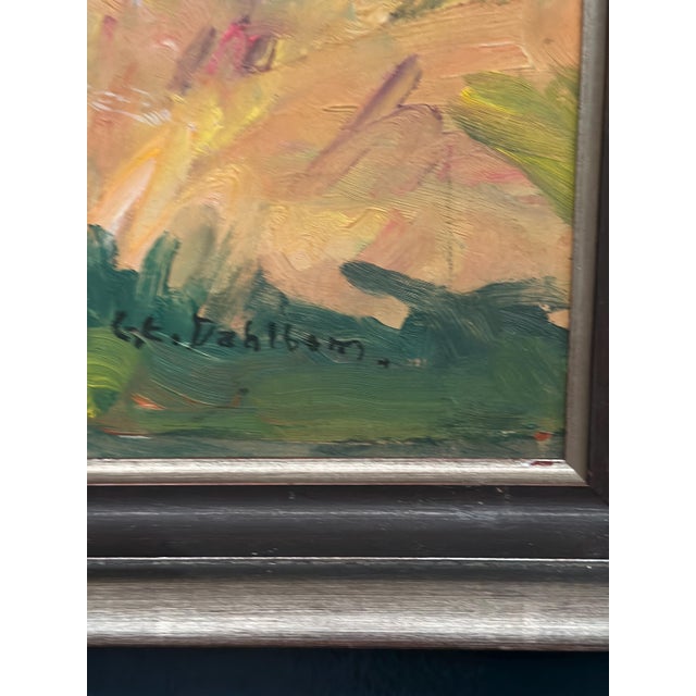 Clara-Eva Dahlbom, Standing Nude Woman, 1960s, Oil on Panel For Sale - Image 6 of 15