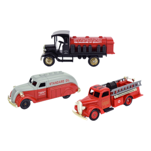 Late 20th Century Lledo Die-Cast Standard Oil & Service Vehicles Set of 3 - Made in England