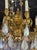 Gold 19th Century French Gilt Bronze and Rock Crystal Chandelier For Sale - Image 8 of 9