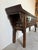 Vintage Chinese Black Lacquer Altar Console Table With Hand-Carved Apron For Sale In Miami - Image 6 of 12