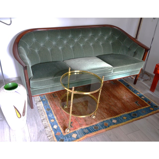 Gold Bar Serving Cart, 1960s For Sale - Image 8 of 14