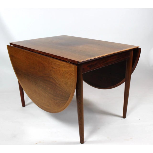 Rosewood Dining Table, 1960s For Sale - Image 4 of 10