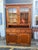 Brown 19th Century Antique Early American Primitive Style Mixed Yellow Pine and Tiger Oak Cupboard Cabinet For Sale - Image 8 of 11
