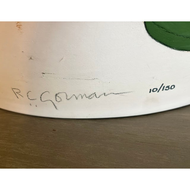 1980s Late 20th Century "Calabasas" 17.5" Large Ceramic Pot by Navajo Artist R C Gorman For Sale - Image 5 of 14
