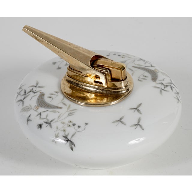 This item is a vintage Rosenthal porcelain table lighter, likely produced in the 1960s in Germany, often featuring...
