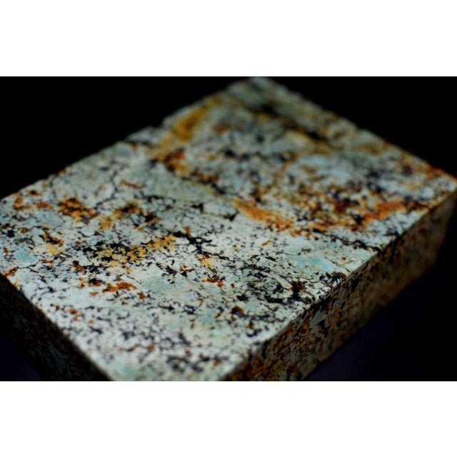 Turquoise Jewelry Box With Whole Slabs Chairish