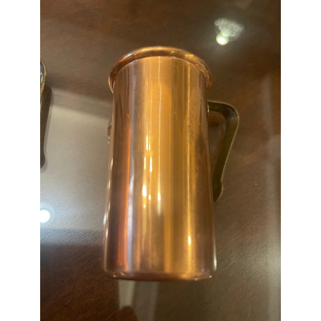 Vintage Nesting Brass Measuring Cups For Sale - Image 10 of 12