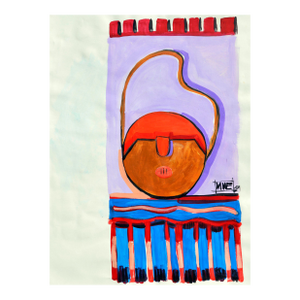 Canteen Bag With Piano Keyboard - Contemporary Fashion Pop Art by Michael Eggleston